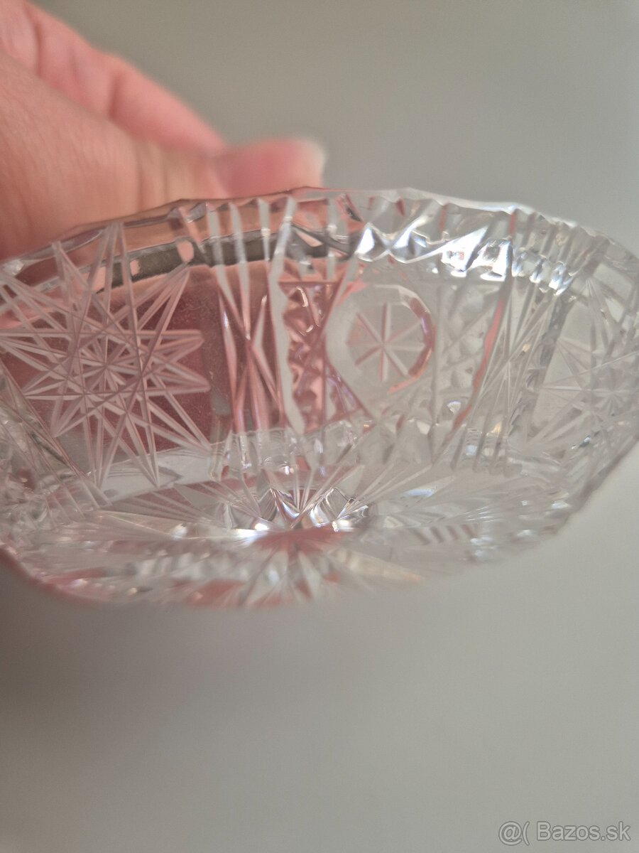 Krištáľová miska na prstene - 2