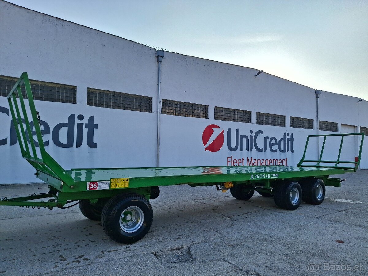 Traktorový príves PRONAR T026 - 2