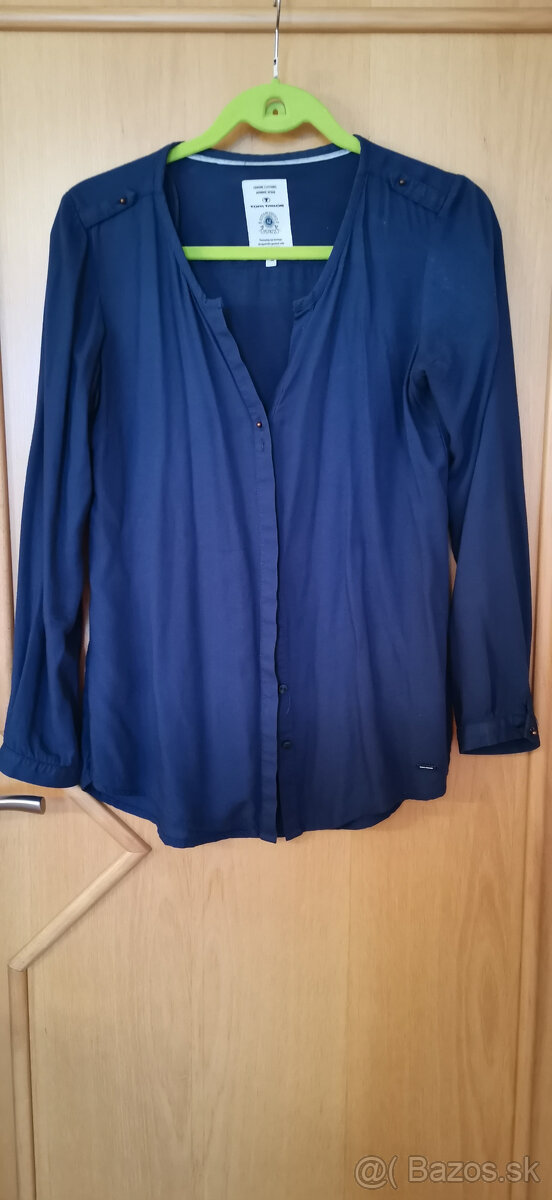 Modrá košeľa dámska v. S - 2