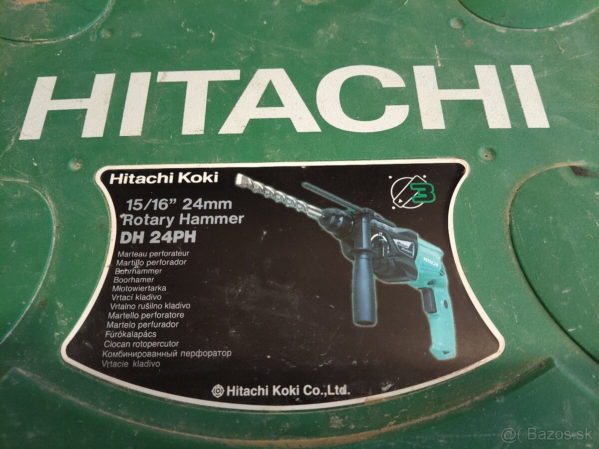 Príklepová vŕtačka hitachi DH24PH - 2