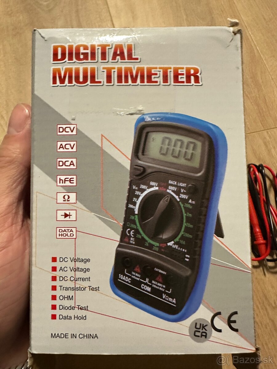 Digitálny multimeter – plne funkčný - 2