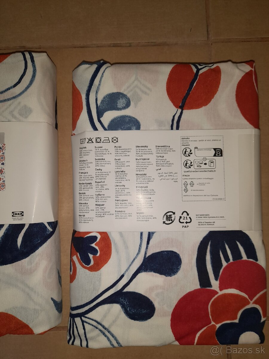 Ikea nove obliečky na 2 postele - Púchov …