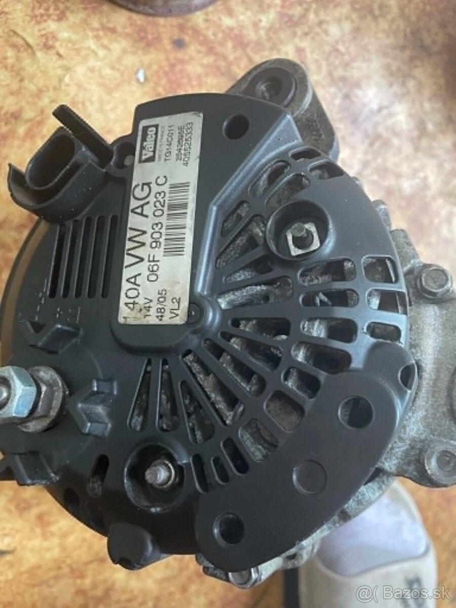 Predám alternátor VW AG 140A – 14V (48/05 VL2) - 2