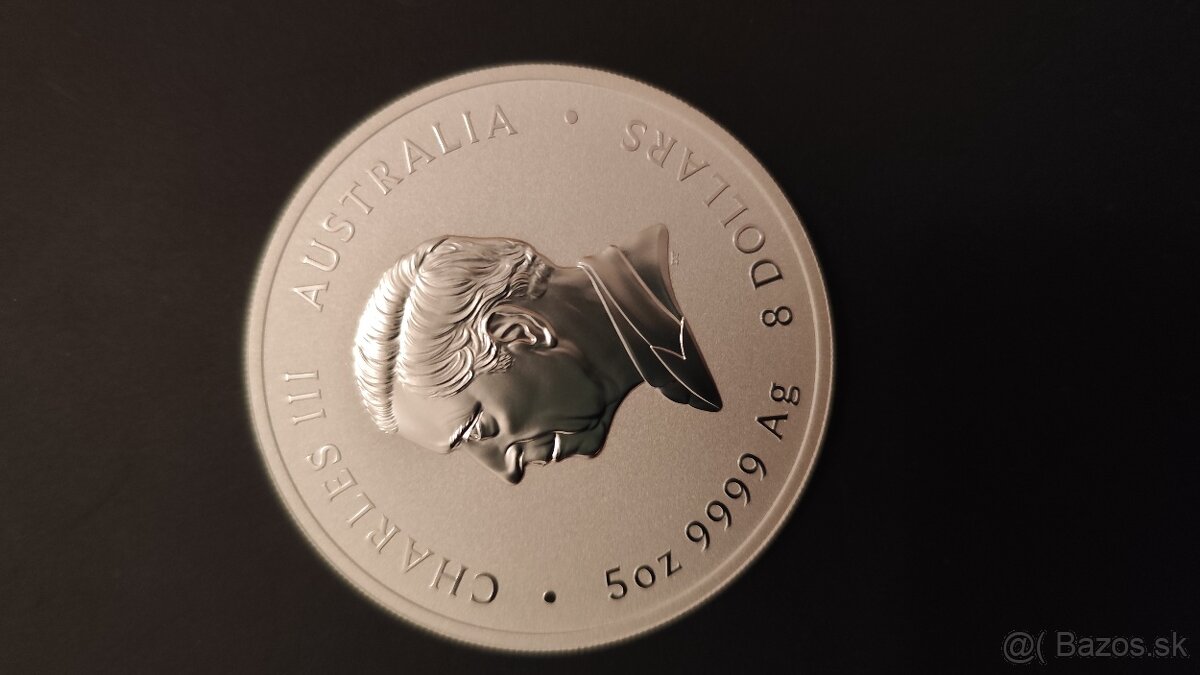 Investičné striebro 5:Oz ag - 2