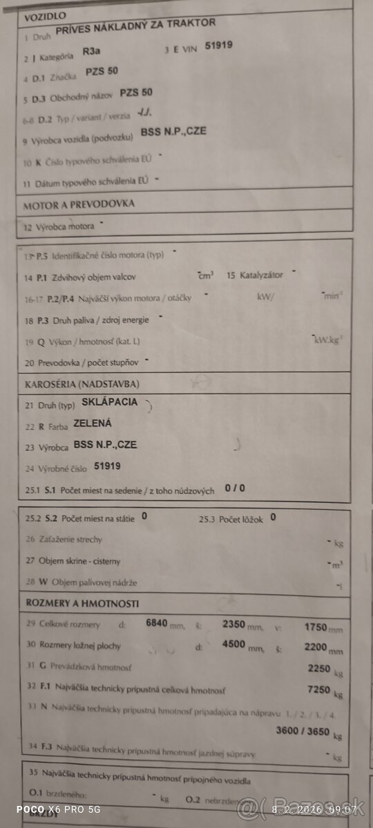 Vlečky bss - 2