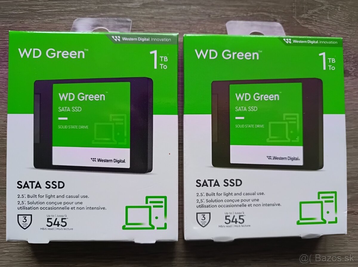 WD Green™ 1TB, 480GB SSD 2,5" Zaruka - 2