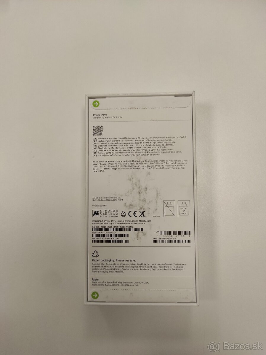 iPhone 17 Pro 256GB Cosmic Orange - 2