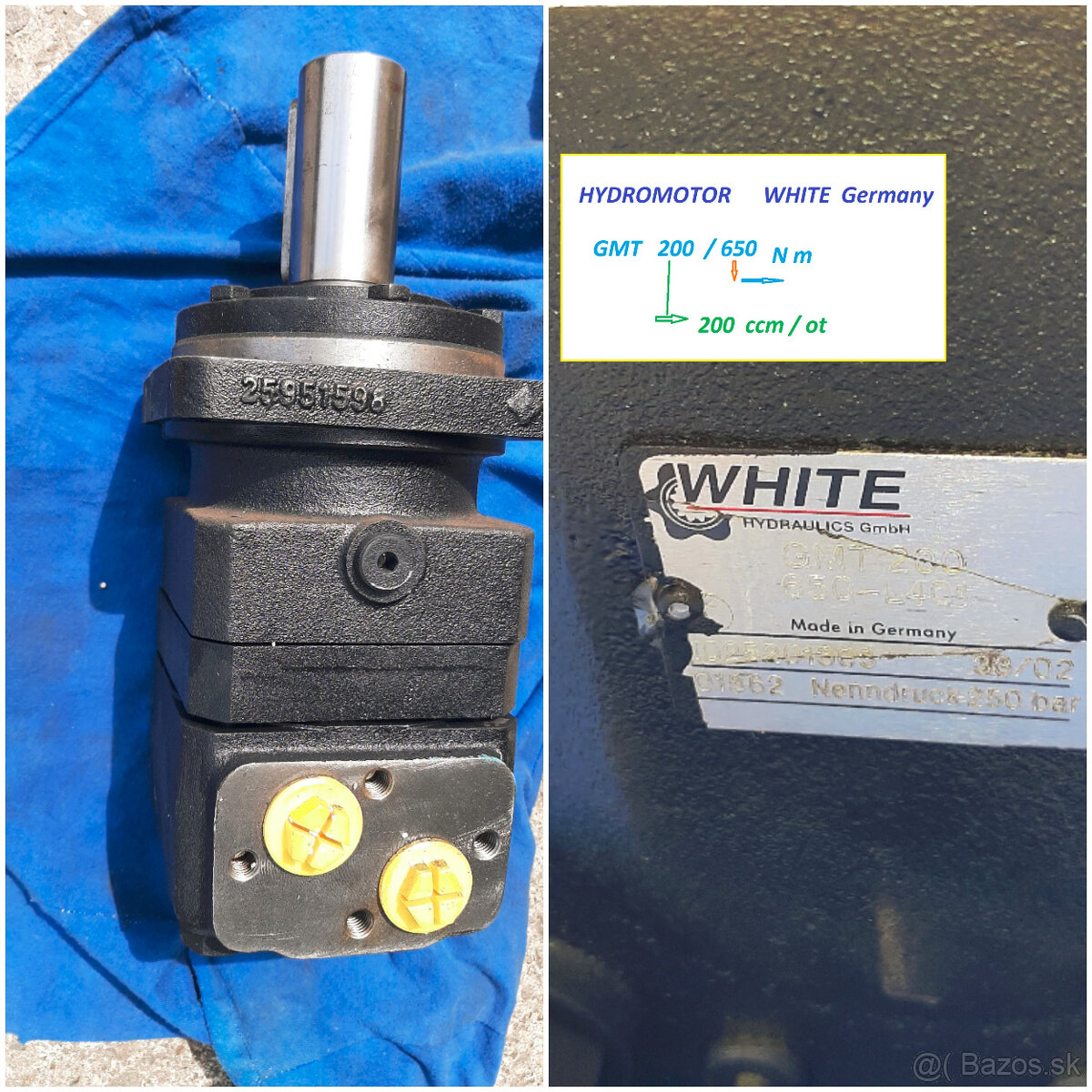 HYDROMATIK A2FM125/61W - VAB010 - nové hydromotory - 2