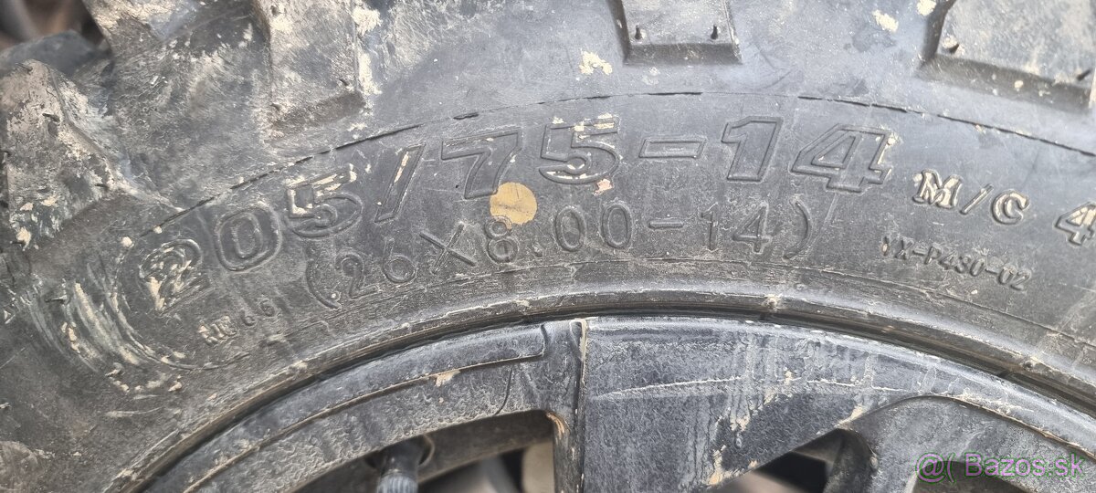 Pneumatiky na štvorkolku