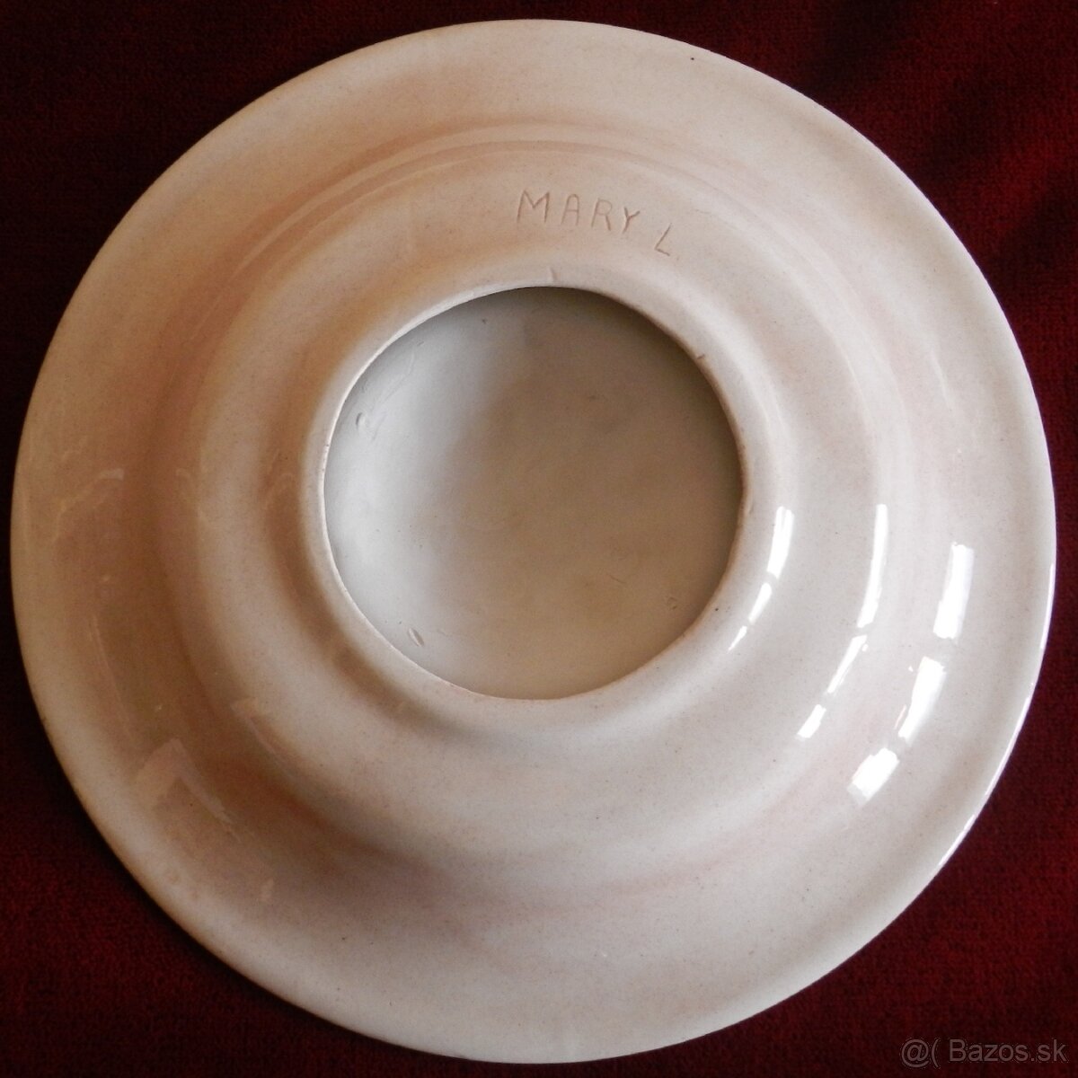 Závesný starožitný tanier s motívom zverokruhu 20. storočie - 2