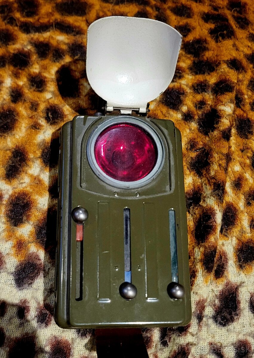 Baterka armádna ČSĽA, trojfarebné – olivové - 2