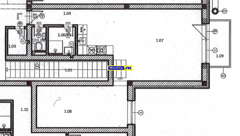 2 izbový byt na predaj 59.52 m2 novostavba vo výstavbe Marti - 2