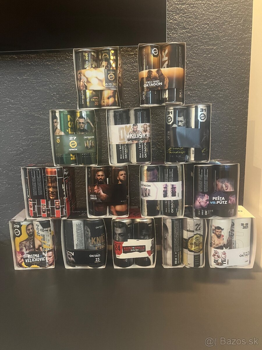 Plechovky Oktagon - 2