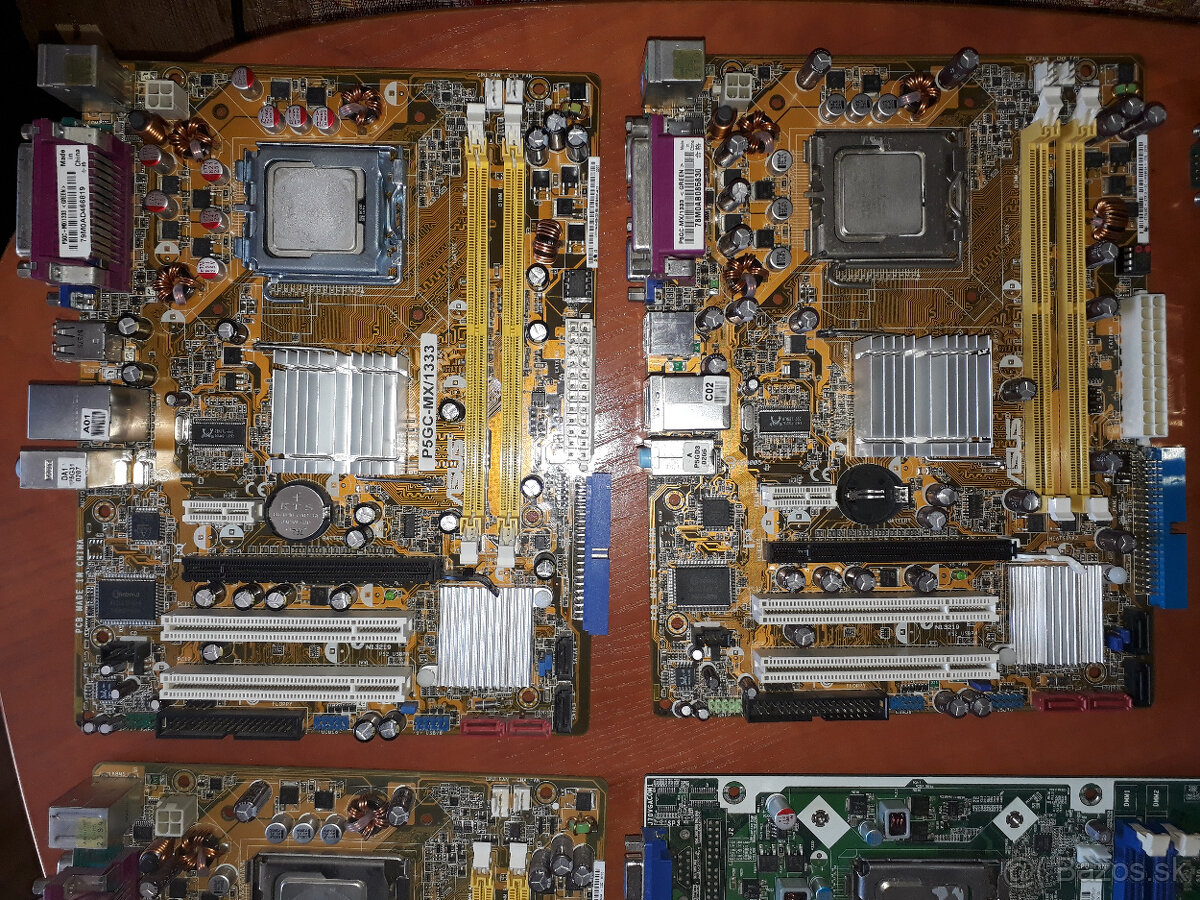 Funkčné dosky soc.-775-AM2-vhodné na win XP a win7 - 2