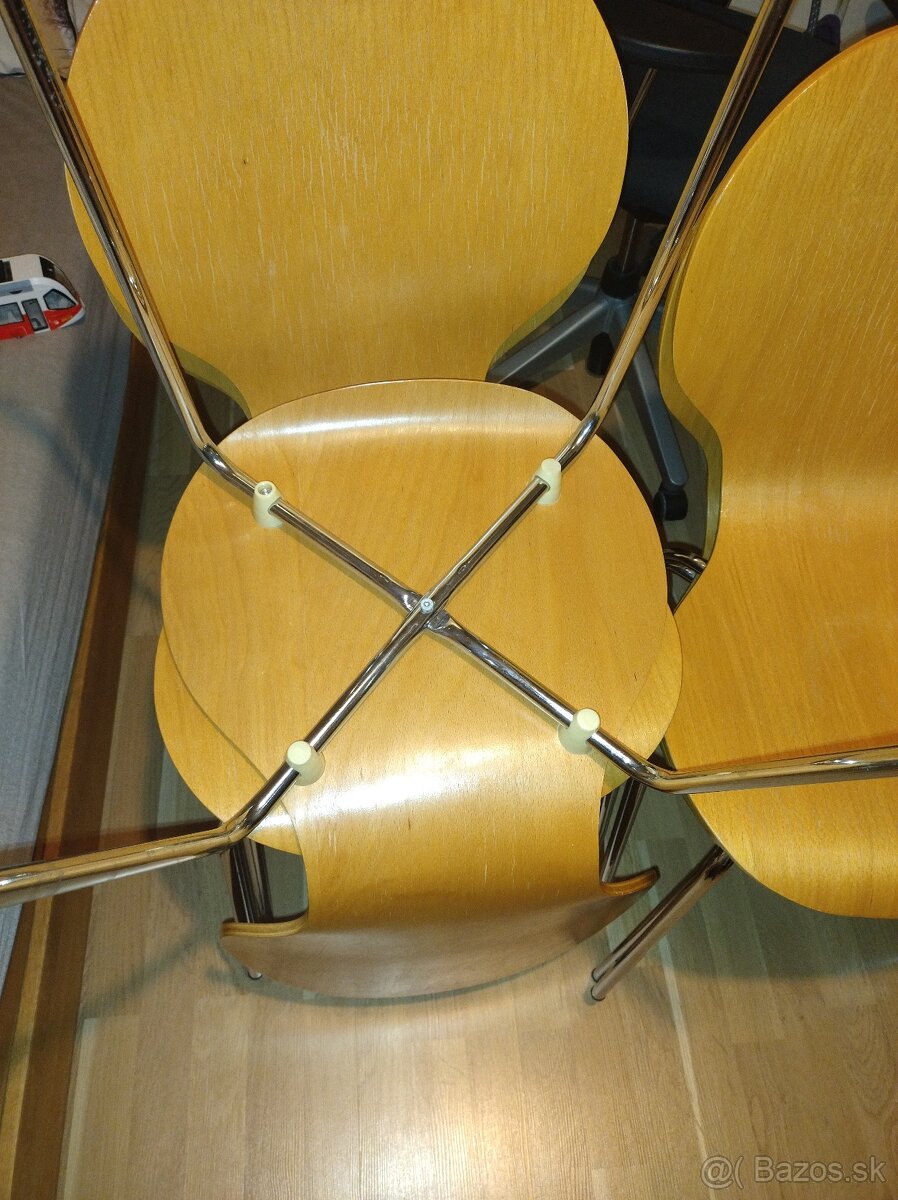 kuchynske stolicky, sada 6 ks - 2