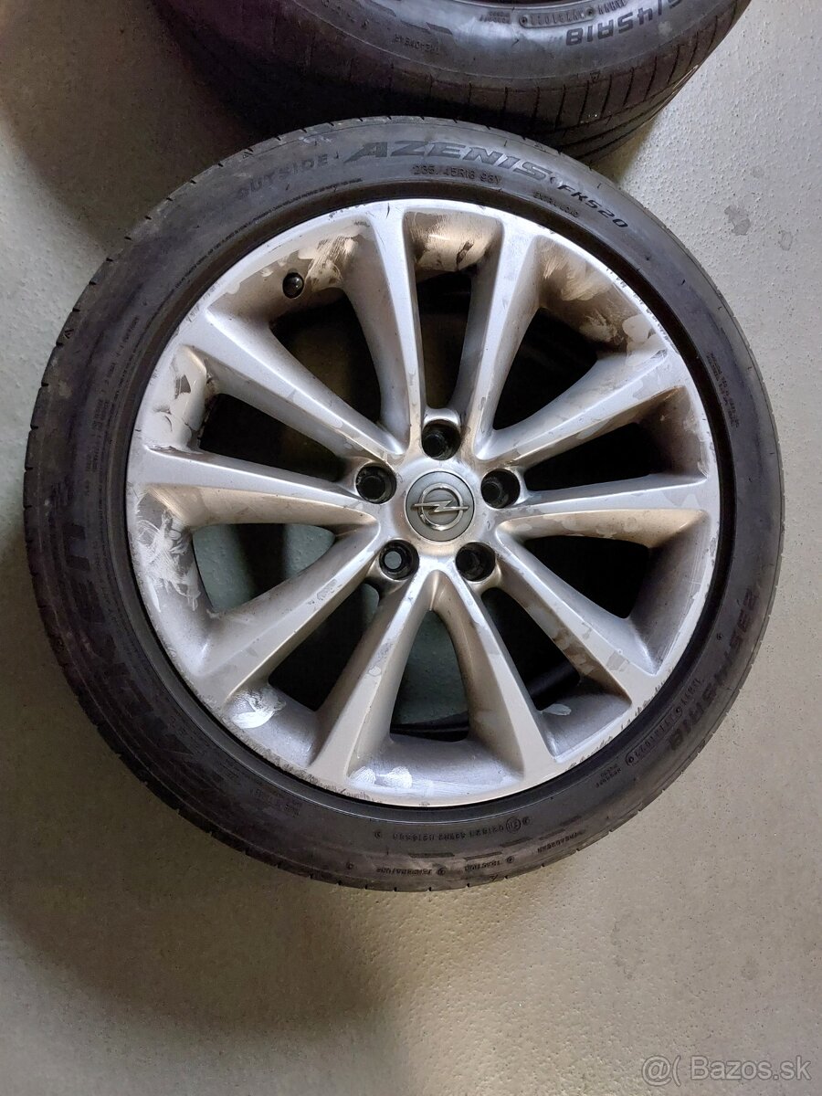 Letné kolesá Opel Zafira C, Astra J 5x115, R18 - 2