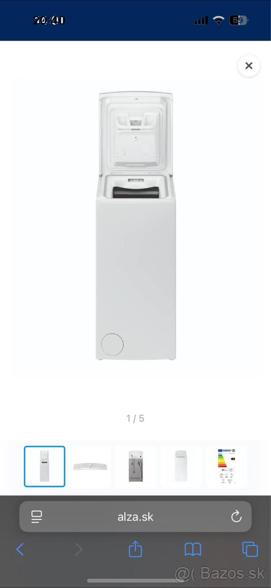 Predám práčku - 2