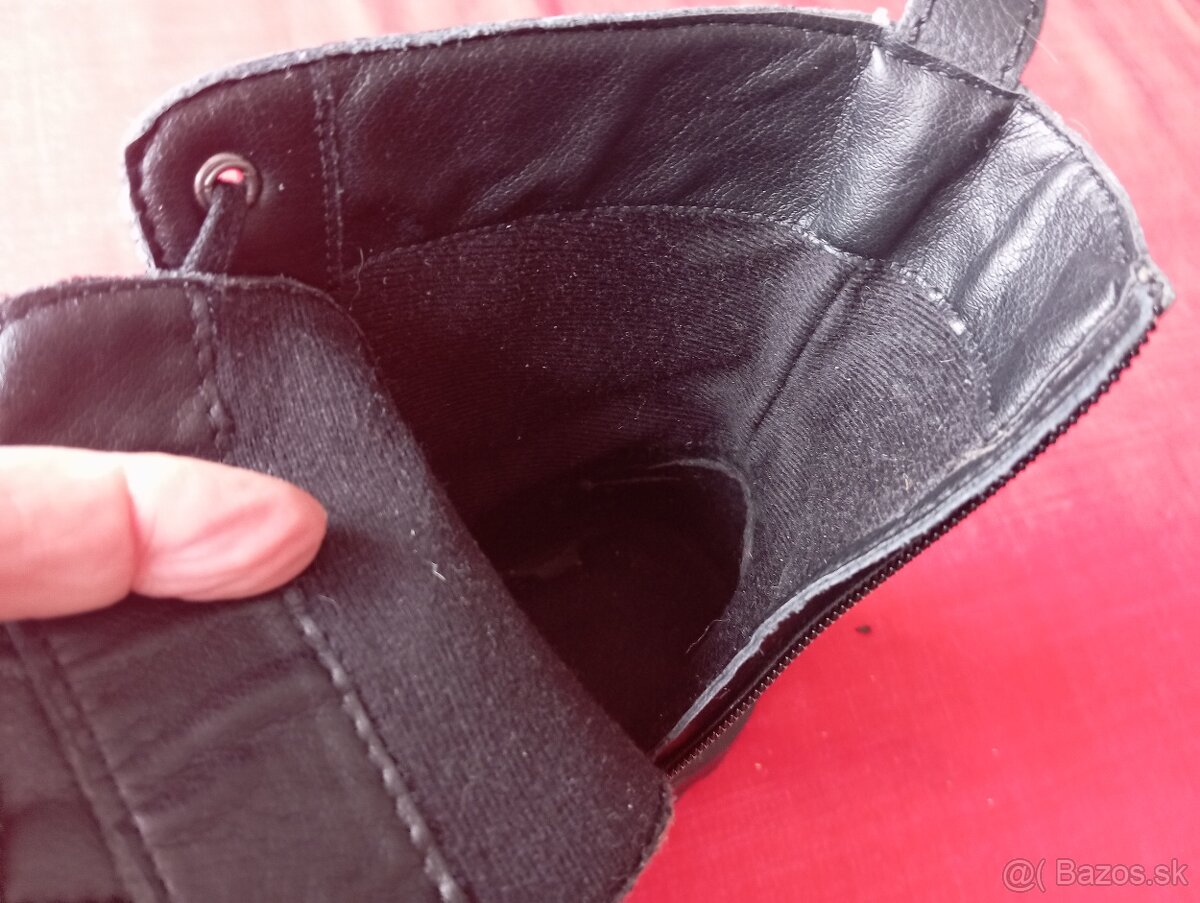 Zimné kožené topánky - 2