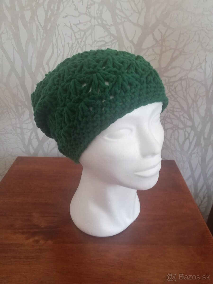 Nová háčkovaná čiapka - 2