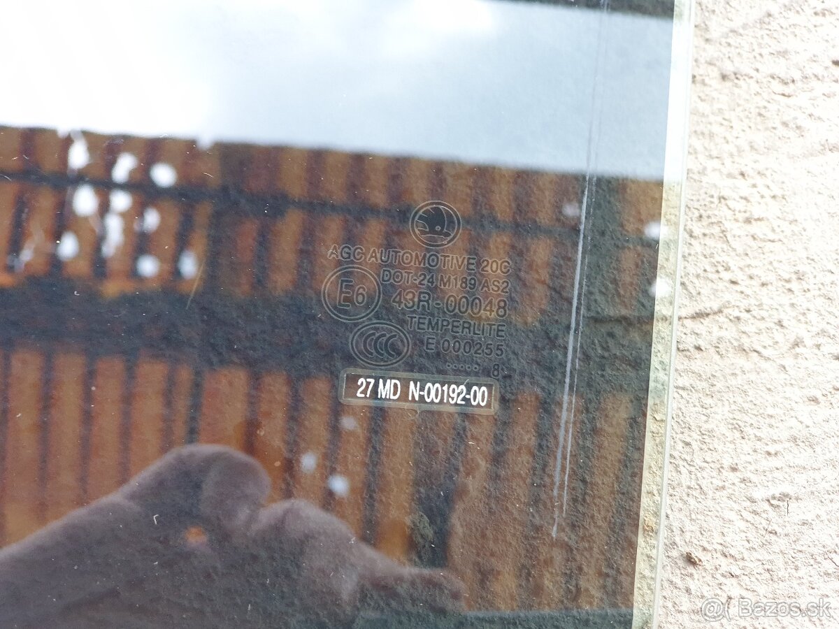 Fabia 2 Combi • sklo ľavé zadné bočné - 2