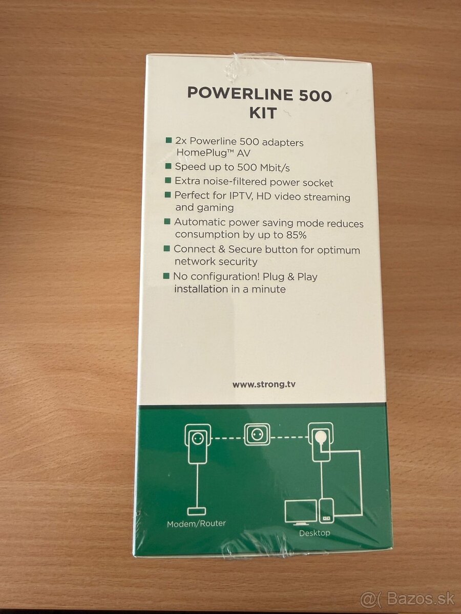 Sada Strong adaptérov Powerline wifi 500 - 2