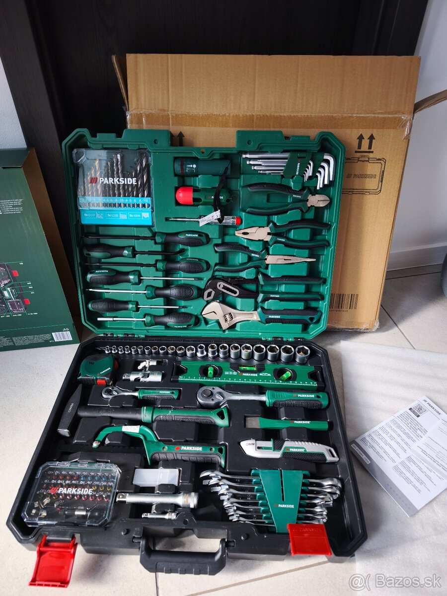 Kufor s náradím parkside - 2