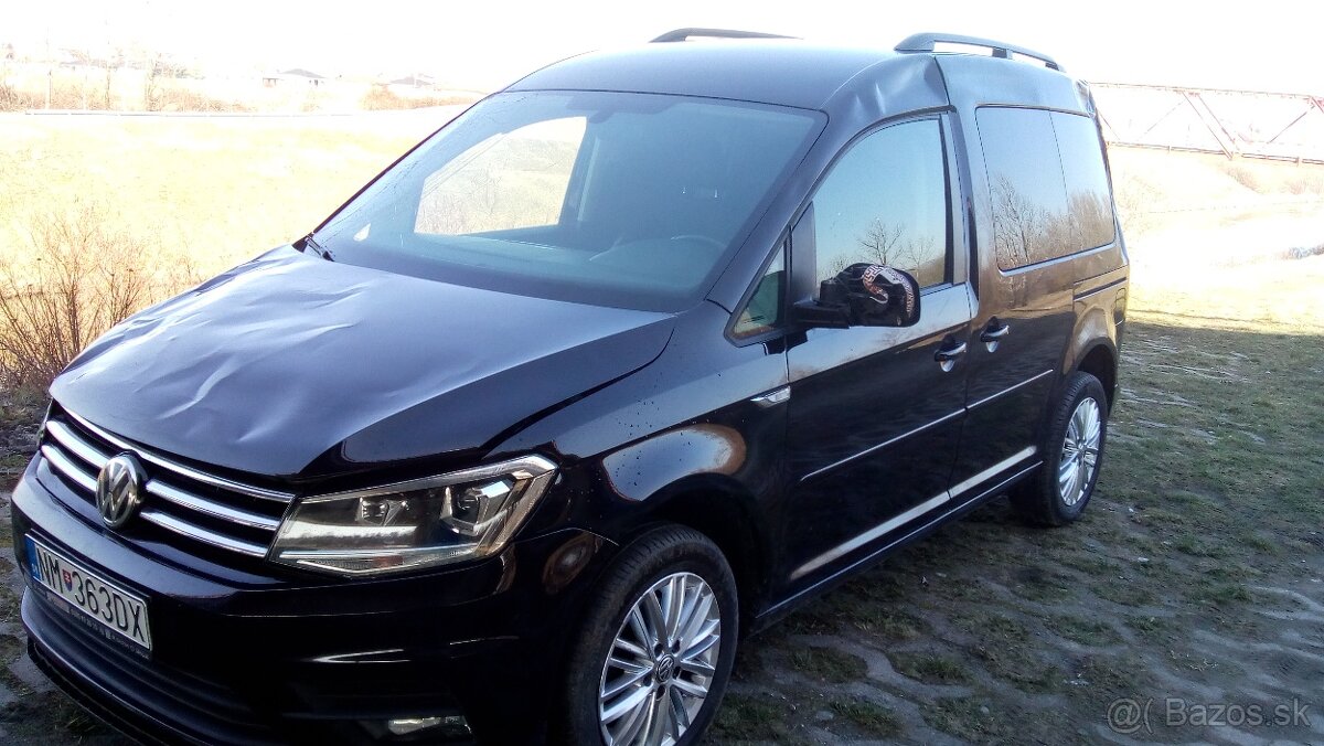 Volkswagen Caddy 2,0TDI Havarovane - 2