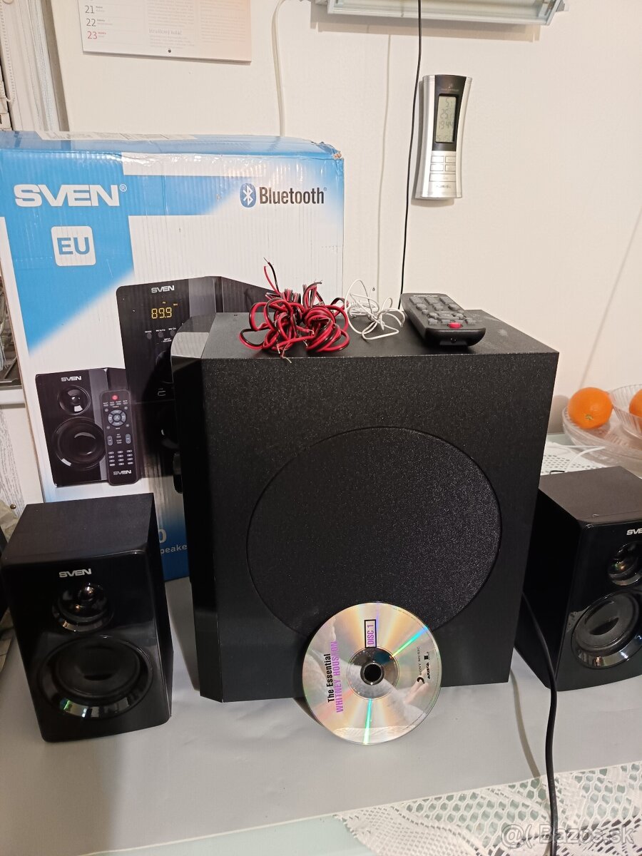 SVEN MS-2050, 2.1 multimediaálny speaker systém s BT, FM - 2