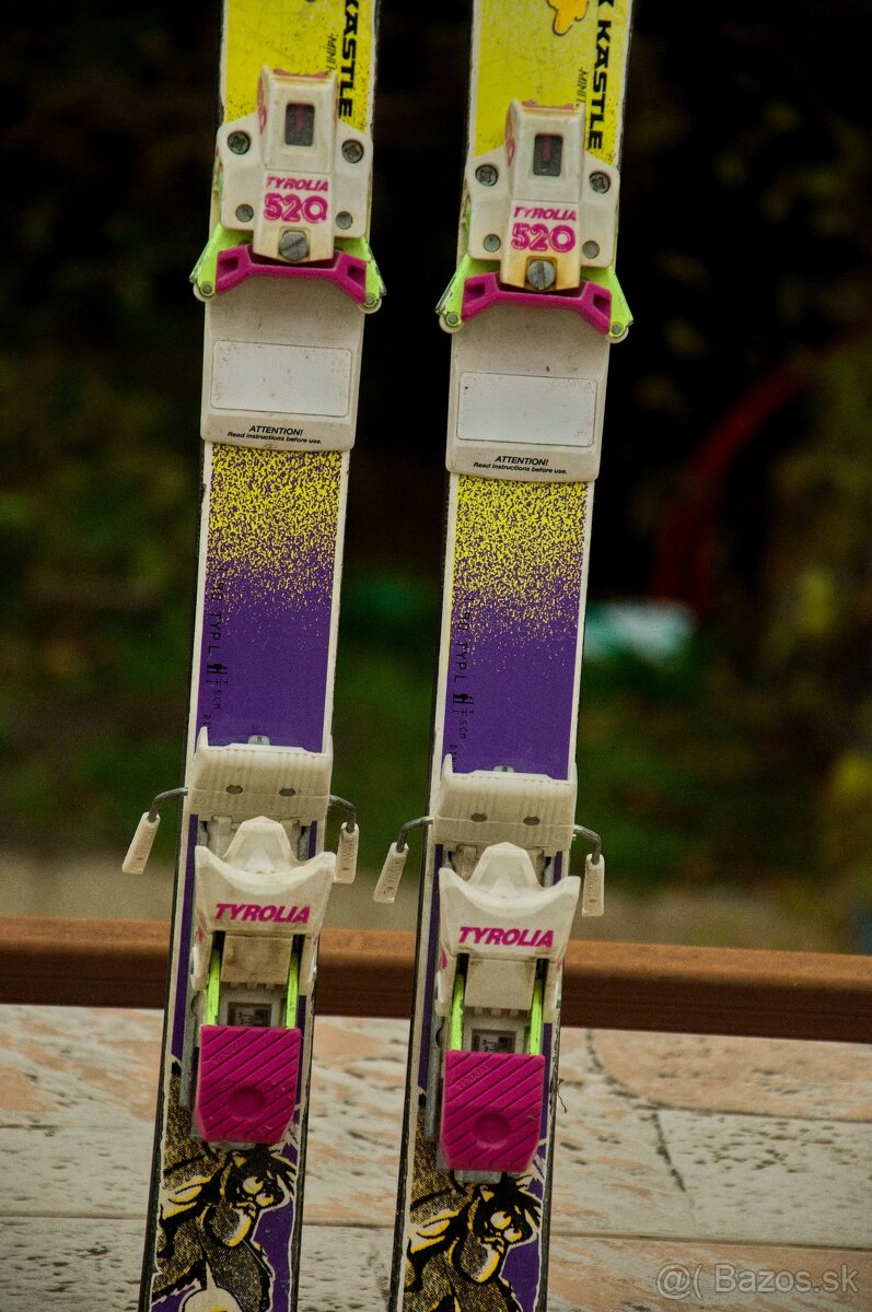 detské lyže + lyžiarky - 2