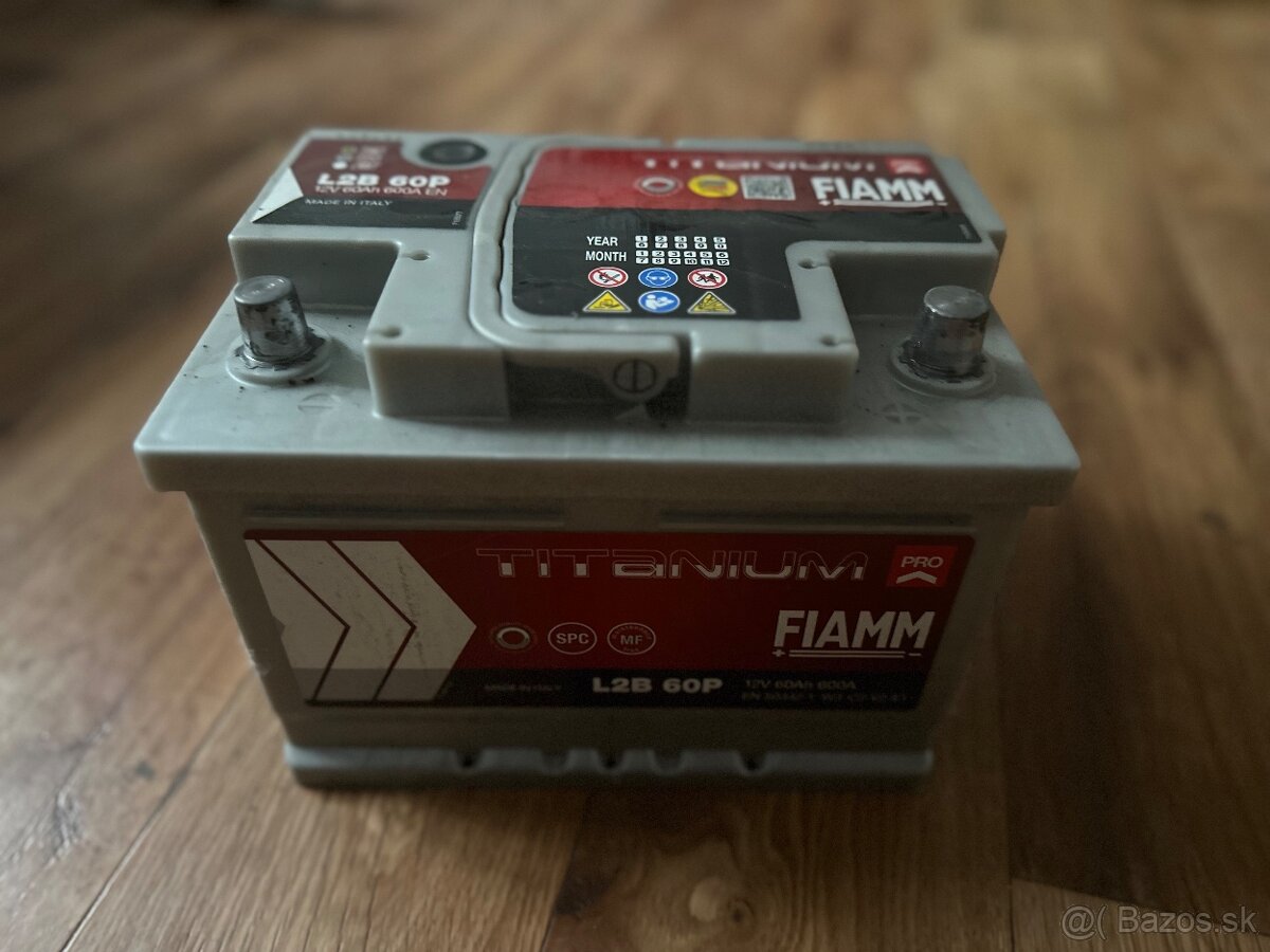 Autobatéria FIAMM 12V 60Ah - 2