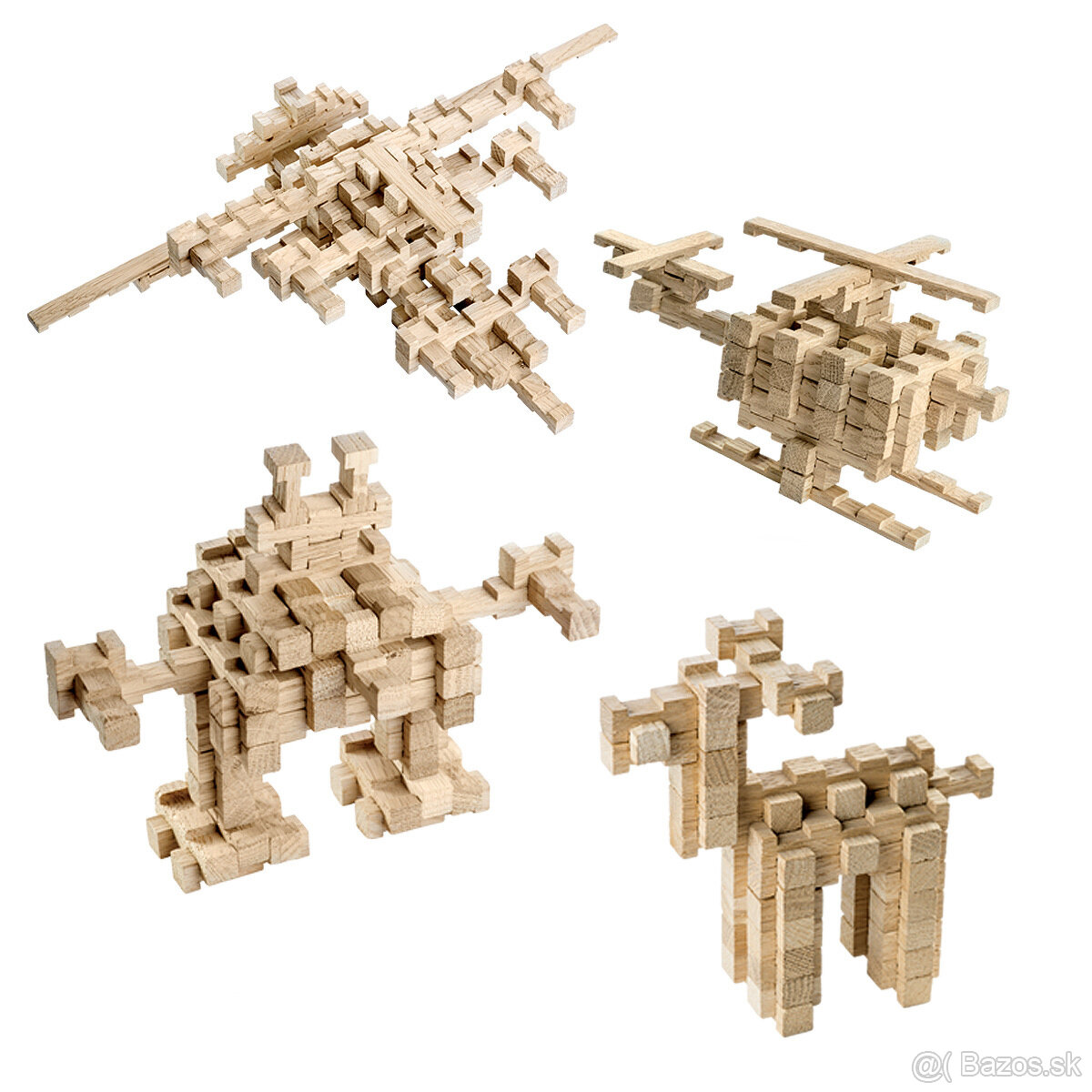 Drevená stavebnica Fantázia 240 – úplne nová, nerozbalená - 2