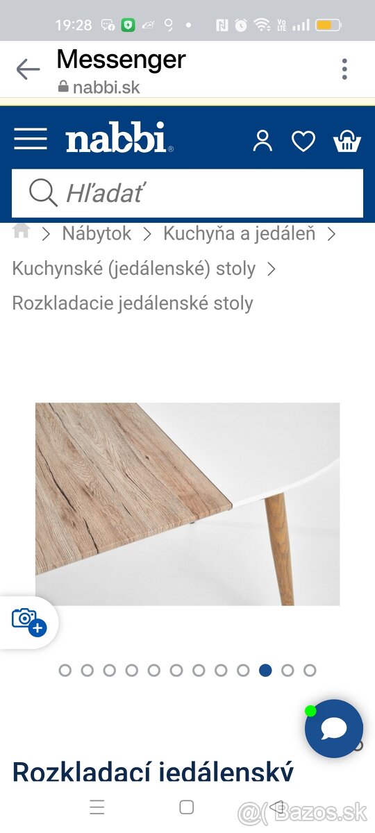 Jedálenský roztahovaci stôl - 2