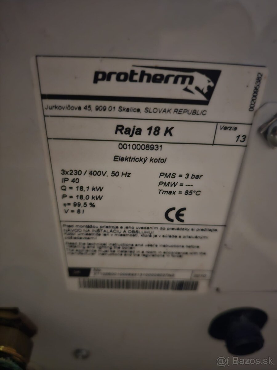 Elektrický kotol Protherm - 2