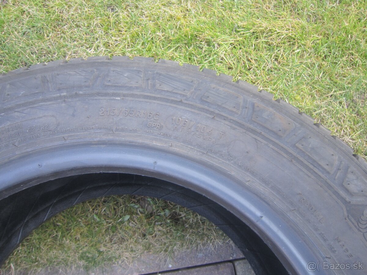 215/65R16 C letne pneu Michelin Agilis3 - 2