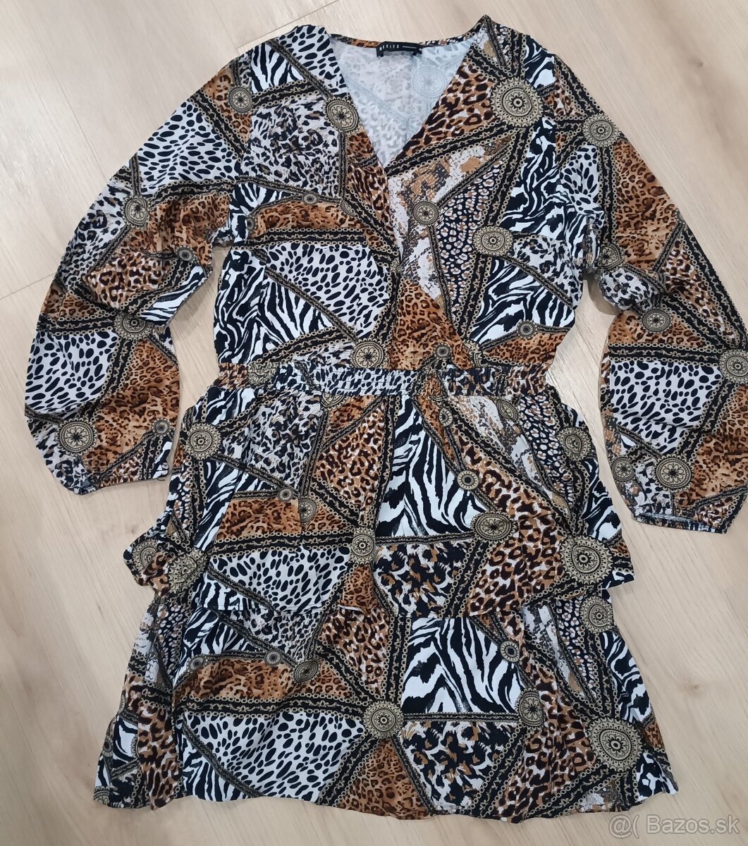 Predám vzorované šaty značky MOHITO - 2