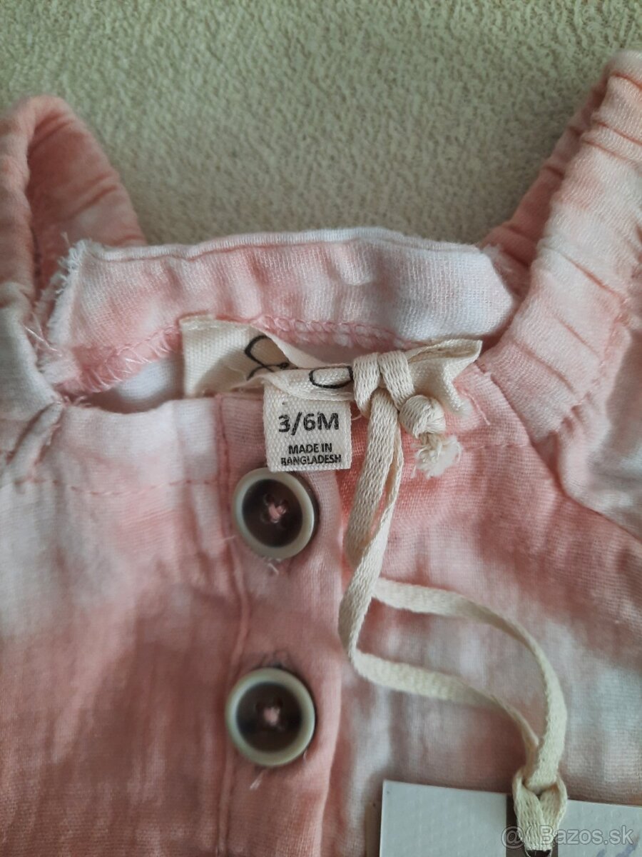 Muselinovy overal 62/68 - 2