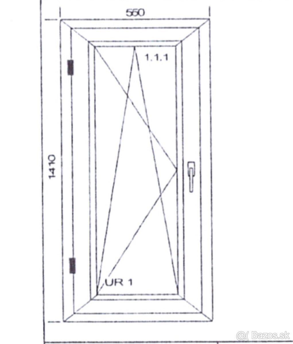 Demontované plastové okná - 2