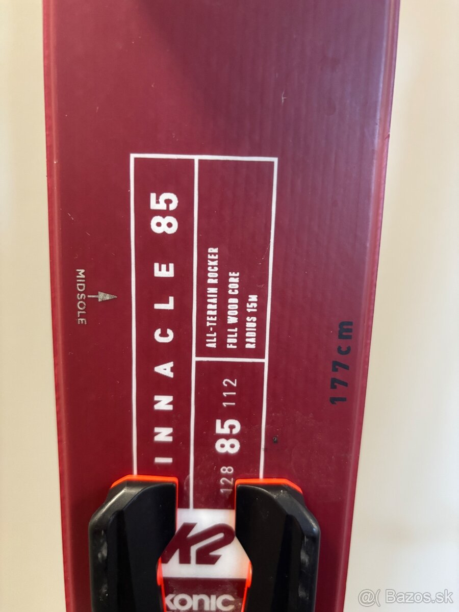 Lyže K2 Pinnacle 85 – 177 cm - 2