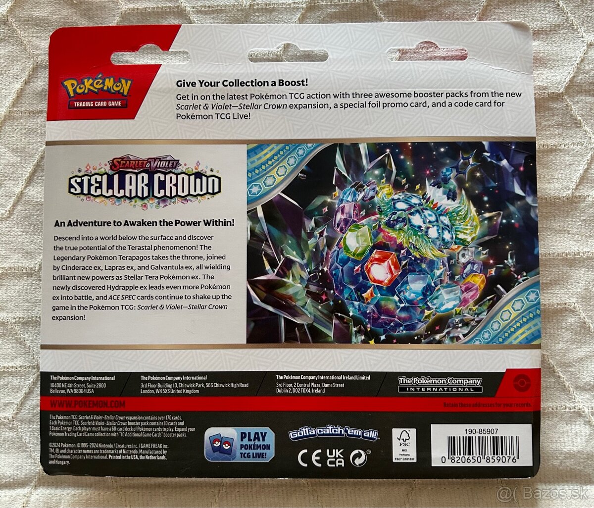 Stellar Crown: Latias 3-Pack Blister - 2