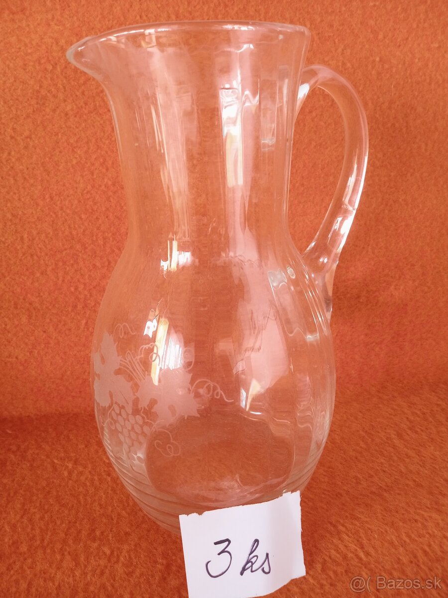 Sklenený džbán na víno - 2