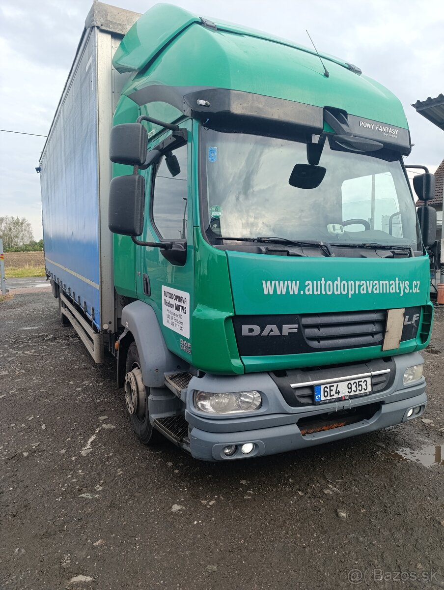 DAF LF 55.250 EEV PLACHTA, ČELO - 2