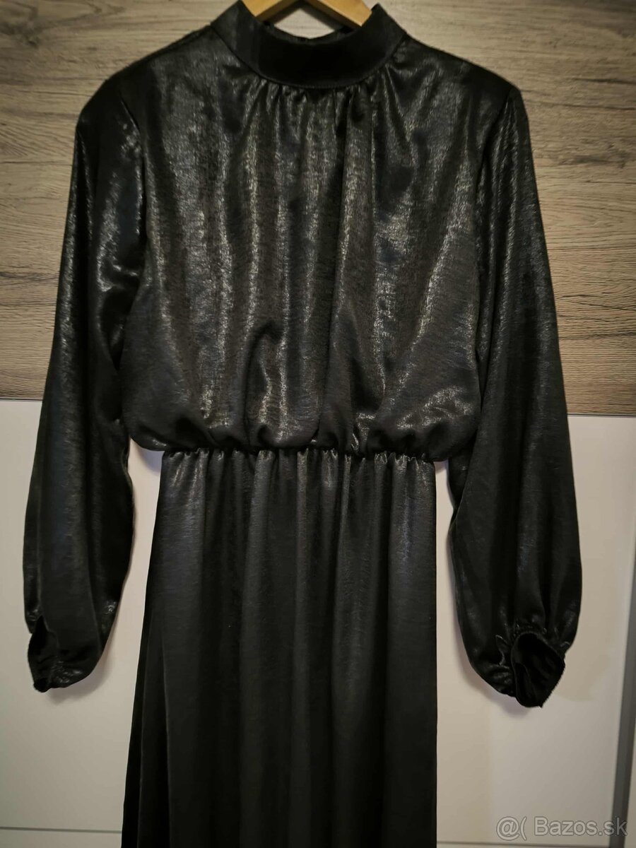 Dámske šaty čierne M - 2