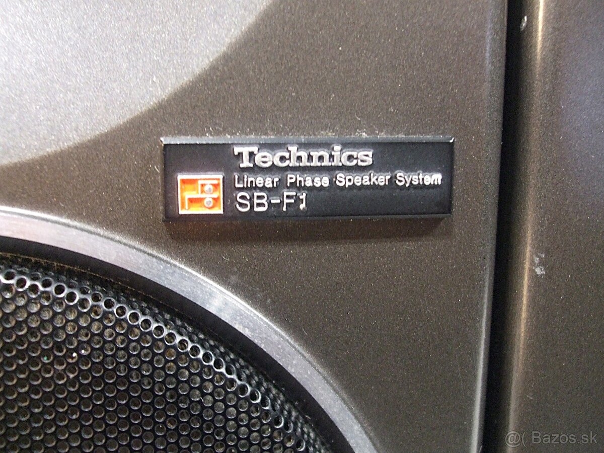 VZACNE 60W iba 21cm vysoke repro TECHNICS SB-F1, Japan, AB13 - 2