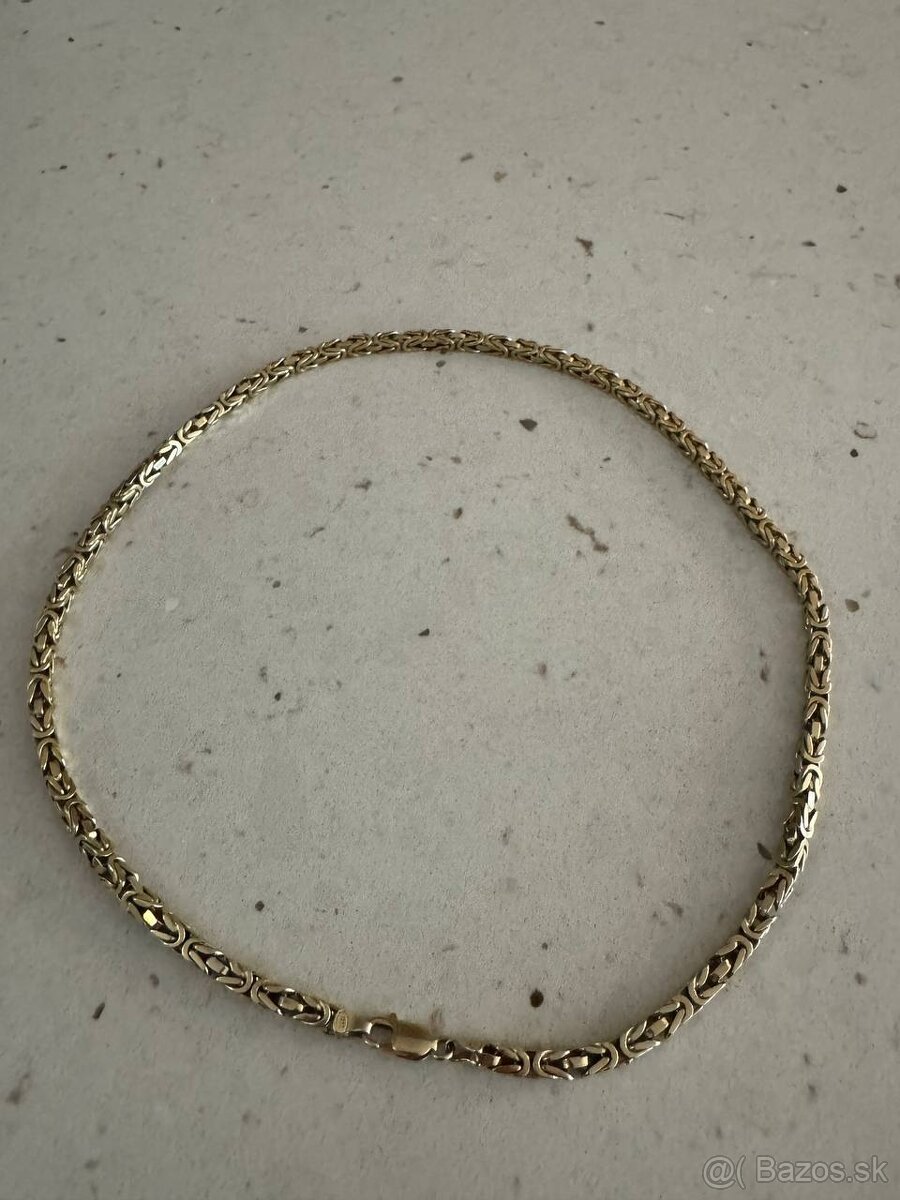 14K Zlatá retiazka - kráľovský vzor - 2