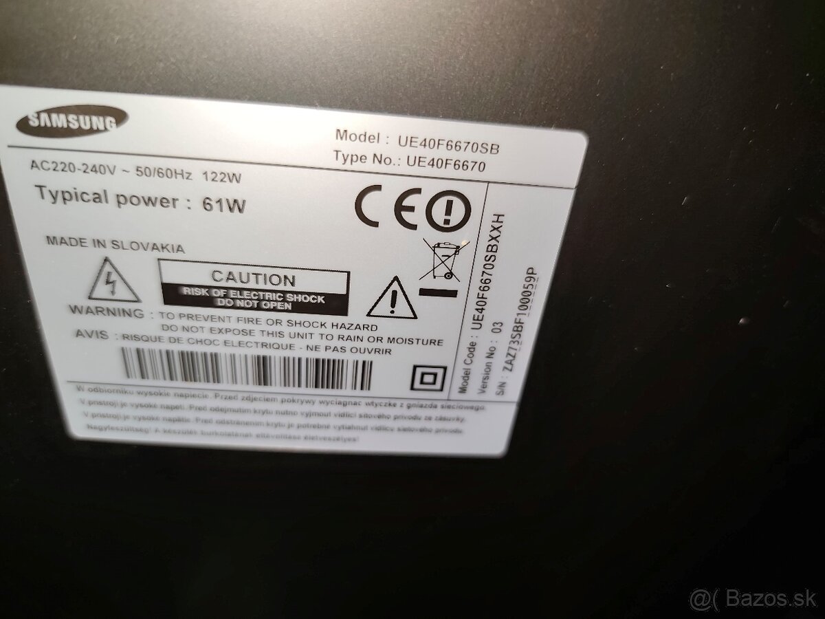 Smart Tv Led Samsung UE40F6670 uhl. 101cm - 2