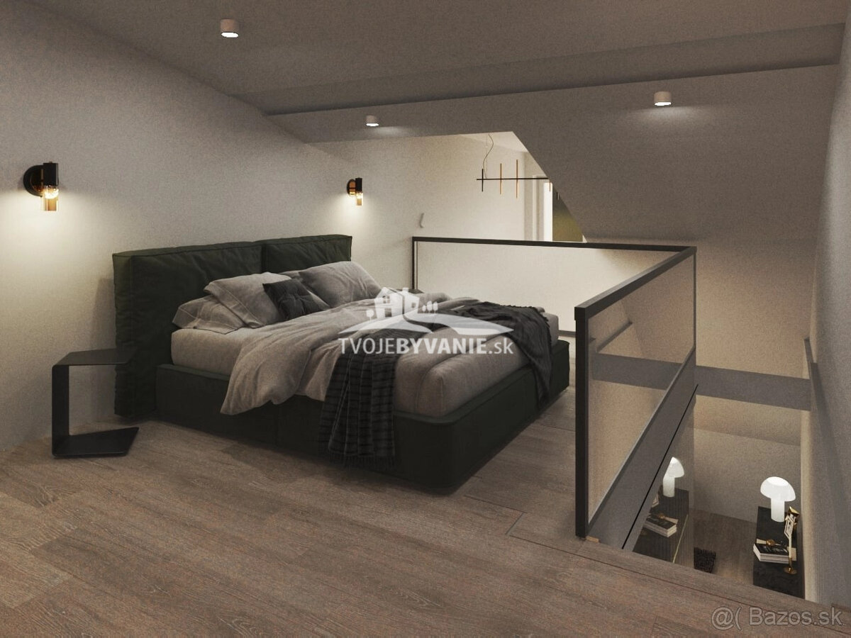 1 izbový apartmán s mezonetom KVP Grunt č. 32 - 2