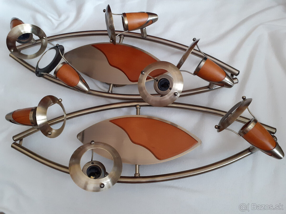 Bodové stropné svietidlá 2ks - 2