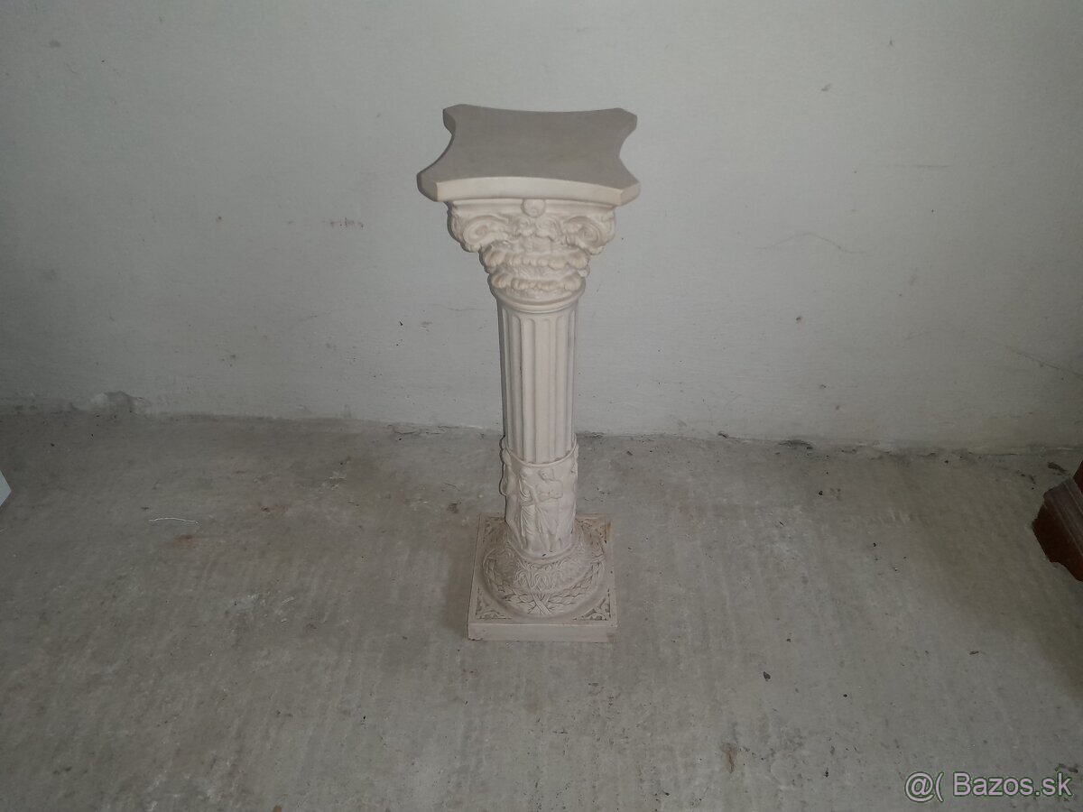 Stojan na kvety - antický stĺp - 2