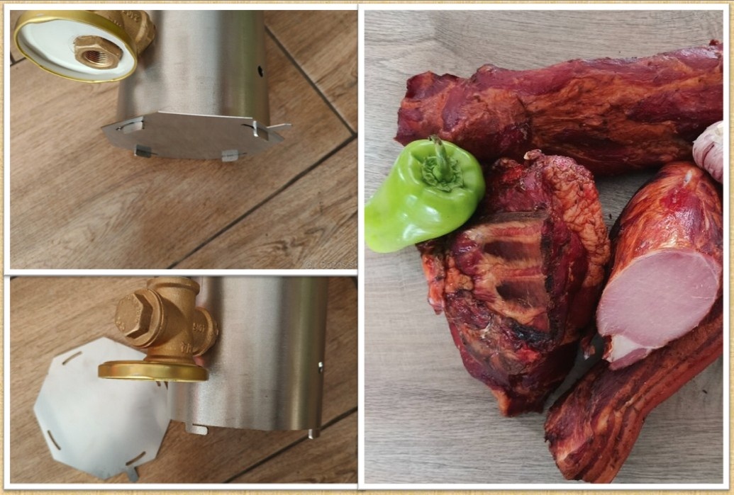 Set na udenie - nerezový vyvíjač dymu + ohrev - 2