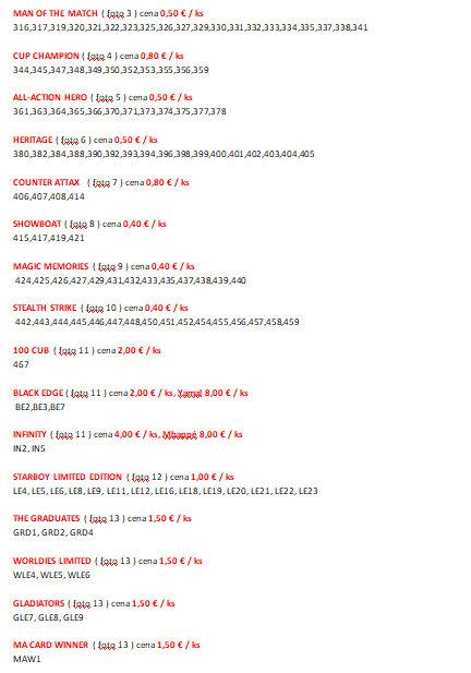 Match Attax 2025/26 - 2